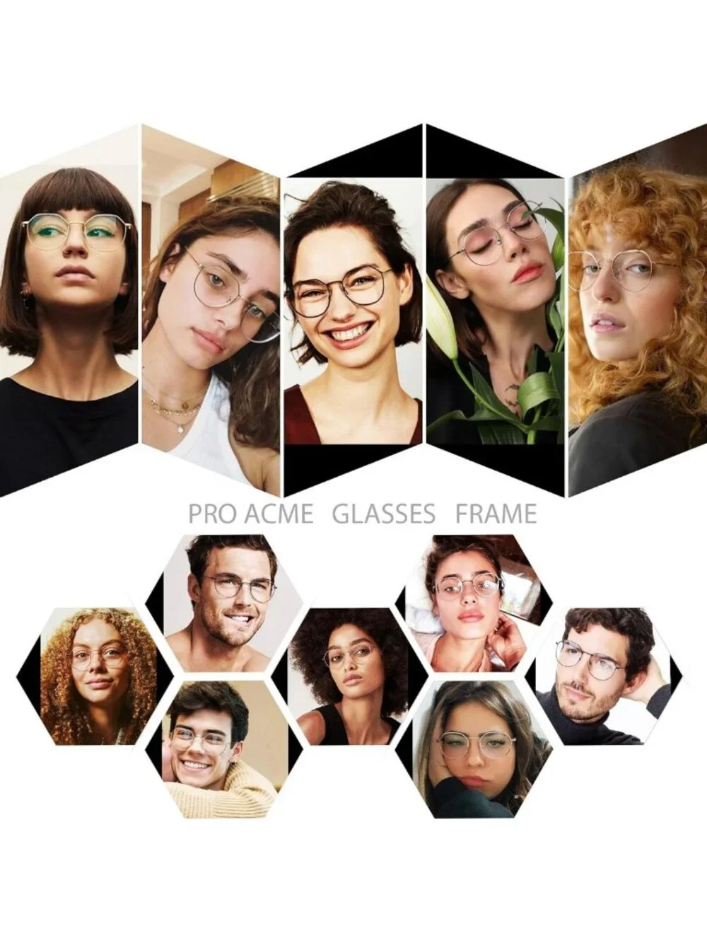 Vintage Round Metal Glasses | Clear Lens Eyewear | Retro Fashion Accessory